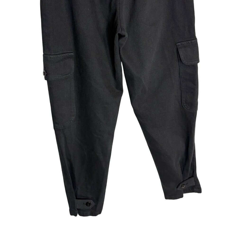 Aritzia Wilfred Free Modern Cargo Pants Black Tapered High Rise-sz 2 - Picture 11 of 11